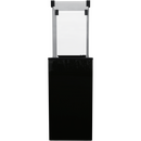 Газовый обогреватель (уличный) PATIO/M/G31/37MBAR/CZ - черное стекло, с ручным управлением (8,2 кВт)