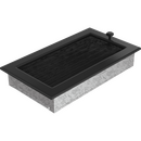 Решетка Черная с задвижкой (17*30) 30CX, изображение 5