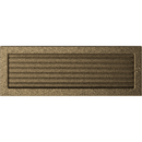 Решетка Черная/Золото с задвижкой (17*49) 49CZX, изображение 2