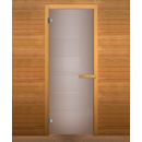 Дверь стекло  Сатин Матовая 190х70 (6мм, 2 петли 716 CR) (ОСИНА), изображение 2