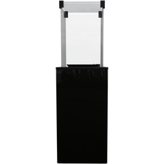 Газовый обогреватель (уличный) PATIO/M/G31/37MBAR/CZ - черное стекло, с ручным управлением (8,2 кВт)