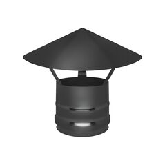 Зонт BLACK (AISI 430/0,5мм) д.200