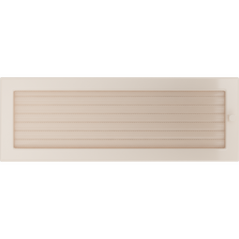 Решетка Кремовая с задвижкой (17*49) 49KX, изображение 2