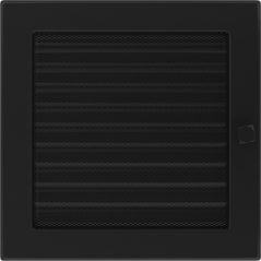 Решетка Черная с задвижкой (22*22) 22CX, изображение 3