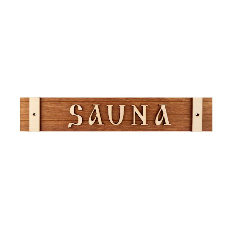 Табличка для бани "SAUNA" (Б-02)