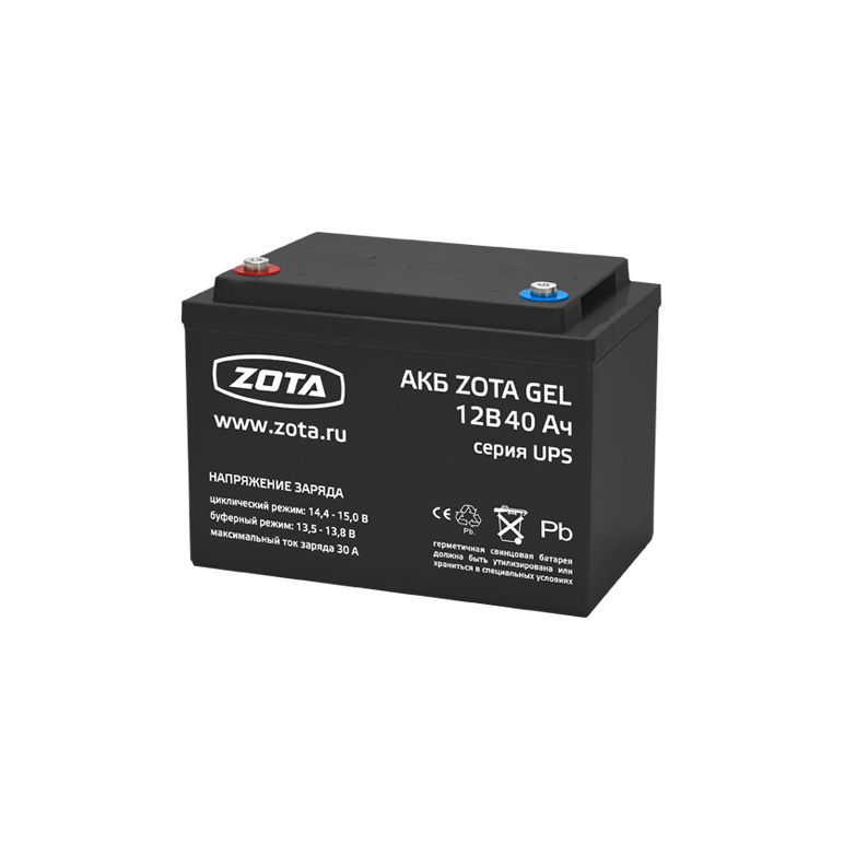 Аккумуляторная батарея ZOTA GEL 40-12