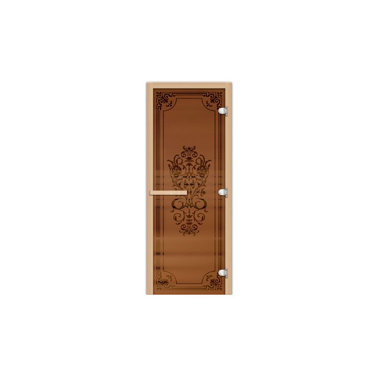 Дверь 1835х620 (1,9х0,7), Цвет/Рисунок : Бронза матовая/Восток