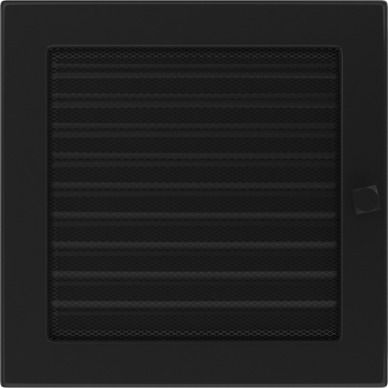 Решетка Черная с задвижкой (22*22) 22CX, изображение 3