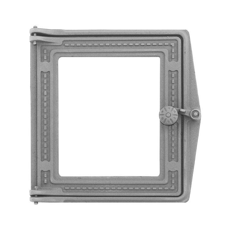 Дверка ДТ-4С (Р) топочная под стекло 250х280, изображение 4